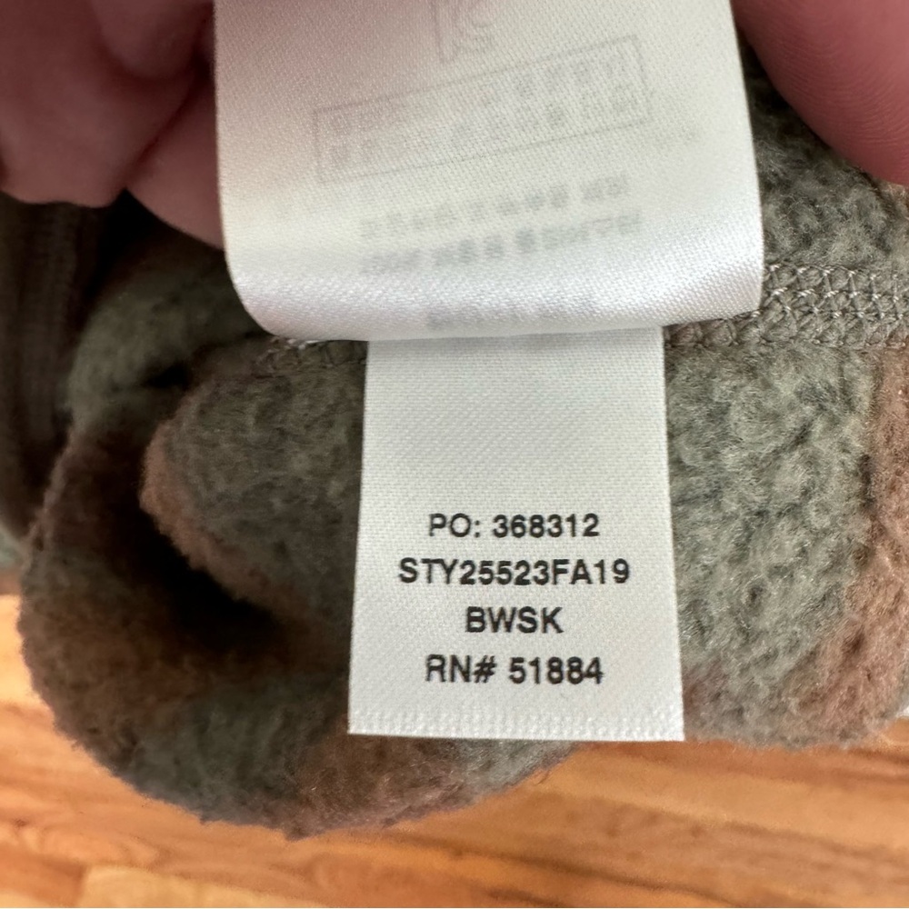Patagonia Better Sweater Adult XL Camo 1/4 Zip Fleece Outdoor Mens 25523 BWSK - Picture 7 of 10